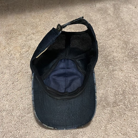 Blue digi camo Velcro hat - Picture 6 of 6